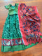 10-15 yrs - Jute Linen Kalamkari Lehanga Set