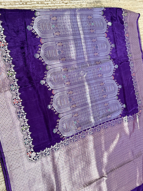 Premium Banaras Mushru Silk Saree