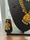 One Gram Gold Nakshi Lakshmi Combo Necklace Set