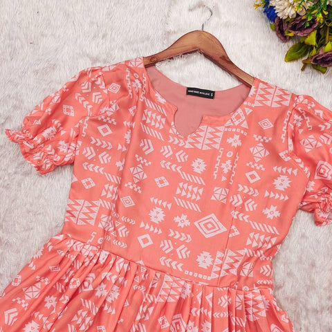 Soft Cotton Frock Dress