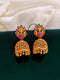 Pachi Kundan Jadau Jhumka Earrings