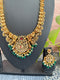 One Gram Gold Nakshi Lakshmi Long Necklace Set