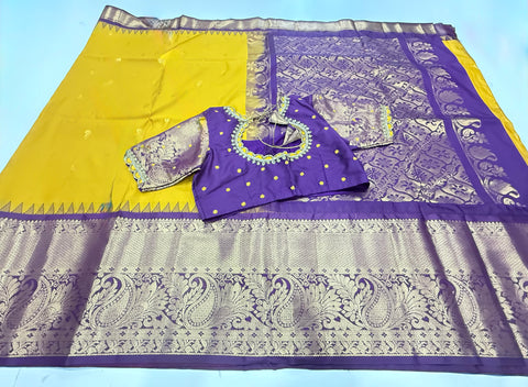 Semi Gadwal Pattu saree
