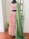 Teen 10-15 - Floral Soft Organza Lehanga Set