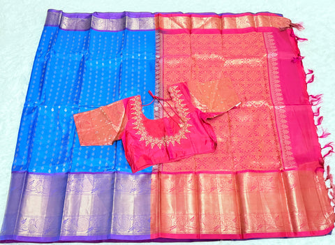 Pure Kanchipattu / Kanjeevaram Saree
