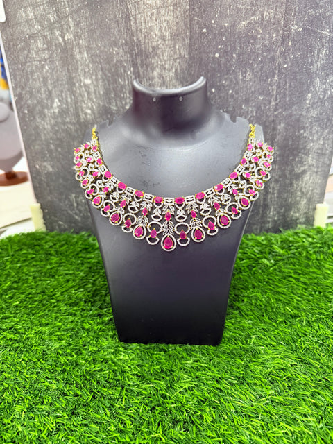 CZ Necklace Set