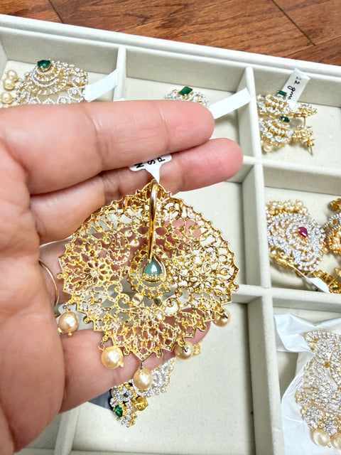 Pure 925 Silver Diamond Look CZ Pendant