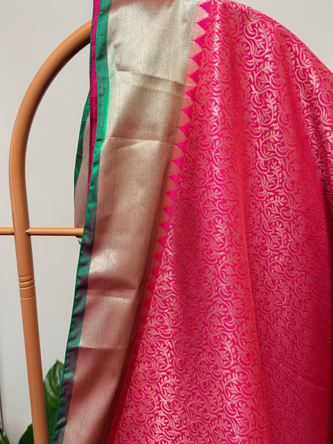 2 for $100 - Semi kanchi tissue silk Saree