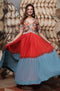 Georgette Floor Length Gown / Dress