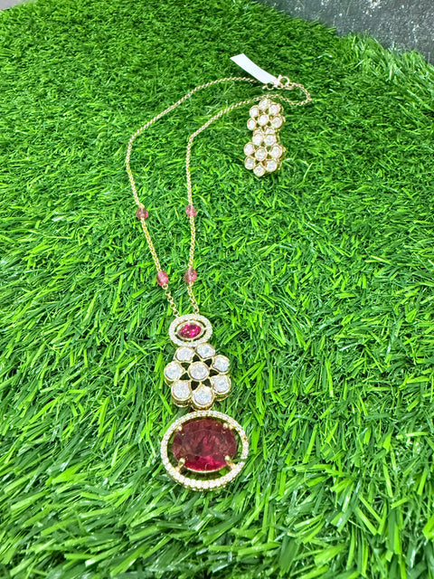 CZ Necklace Set