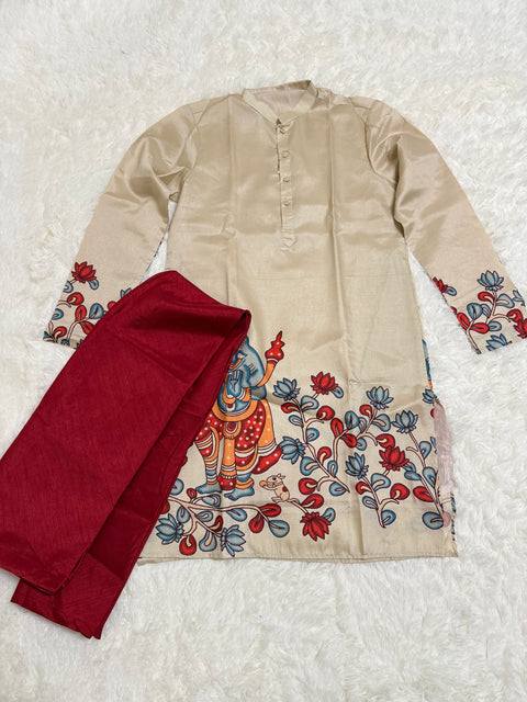 Russian Silk Men’s Kurta set