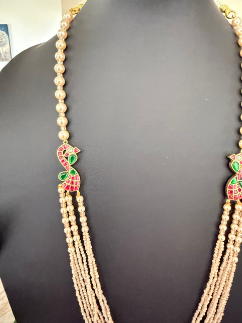 Pure 925 Silver CZ Beads Necklace