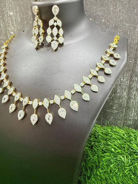 CZ Necklace Set
