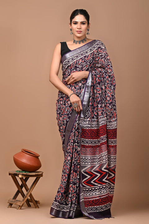 Pre-order for Linen Saree