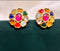 Pachi Kundan Jadau Stud Earrings