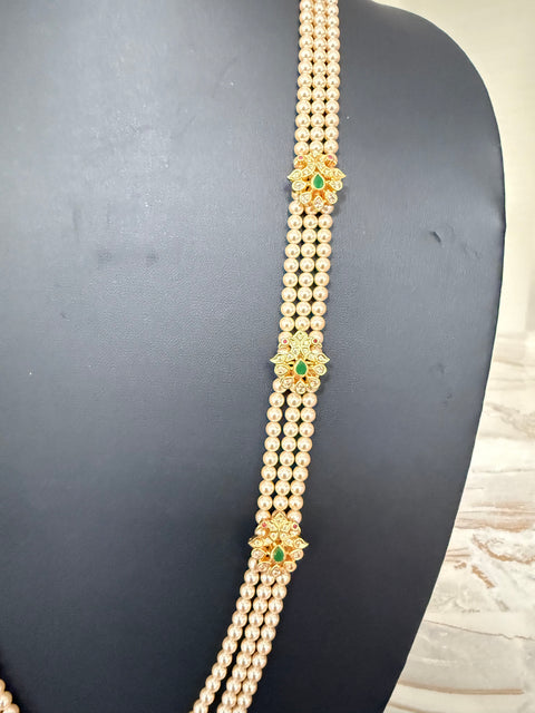 Pure 925 Silver Swarovski Pearl Necklace
