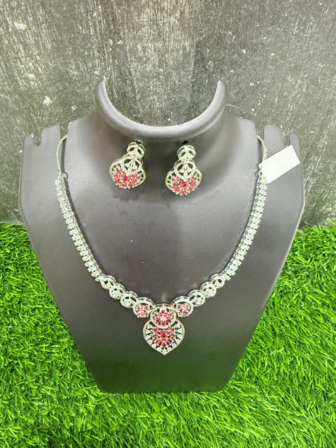 CZ Necklace Set