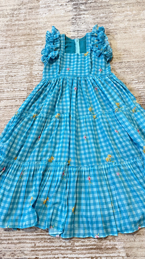 Mul Chanderi Frock / Dress