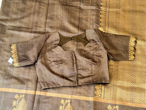 Pure Jute Pattu Saree
