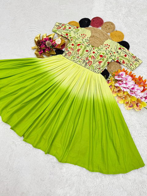Mul Mul Cotton Frock Dress