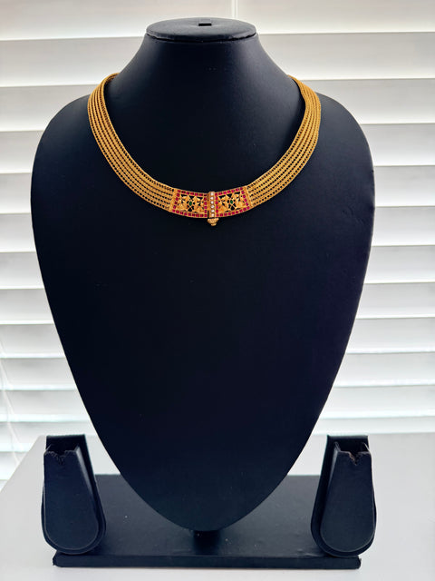 Pure 925 Silver Mesh Necklace