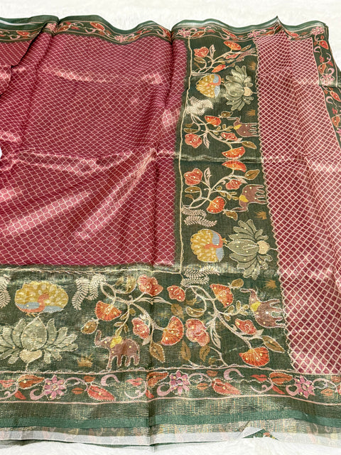 Kora Tissue Silk Saree