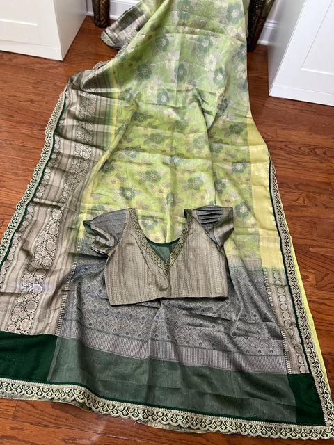 2 for $100 - Banaras Warm Silk Saree