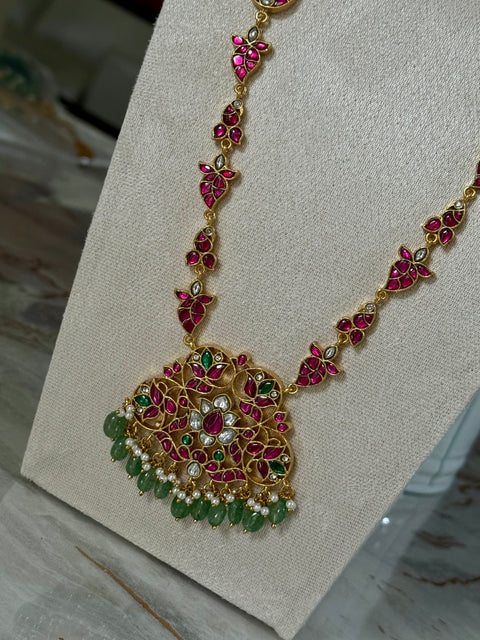 Pachi Kundan Jadau Necklace