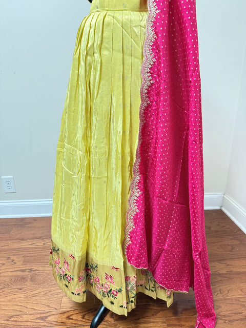 Women Large - Banaras Paithani Lehanga Set