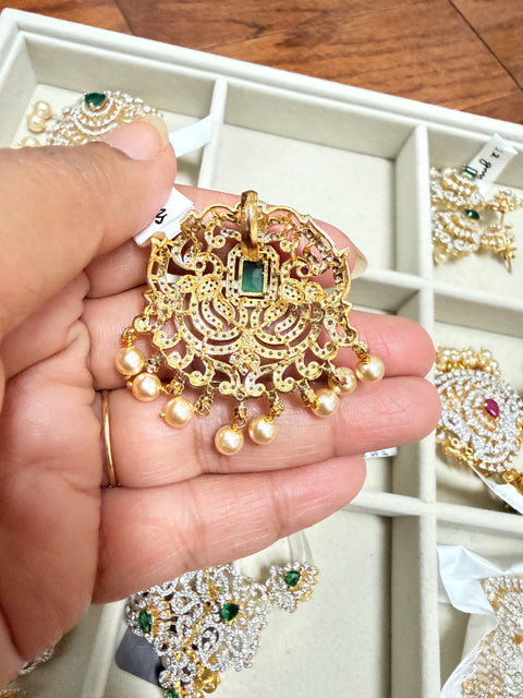Pure 925 Silver Diamond Look CZ Pendant