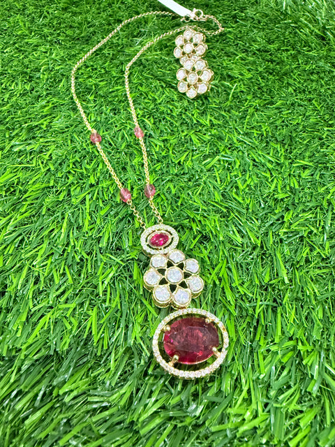 CZ Necklace Set