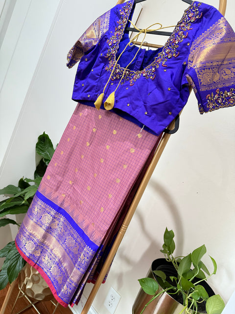 Semi Gadwal Pattu saree