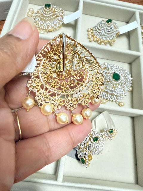 Pure 925 Silver Diamond Look CZ Pendant