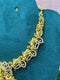 Pure 925 Silver Nakshi Lakshmi Necklace