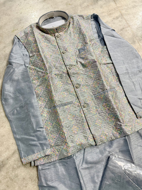 2 for $100 - Silk Men’s Modi Kurta Pyzama