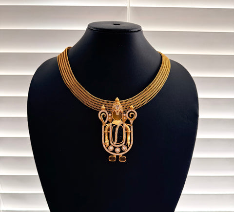 Pure 925 Silver Mesh Necklace