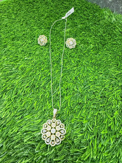 CZ Necklace Set
