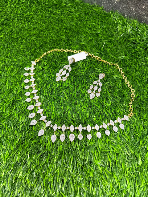 CZ Necklace Set