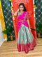 Teen/Adult Medium - Semi Kanchipattu Brocade Lehanga Set