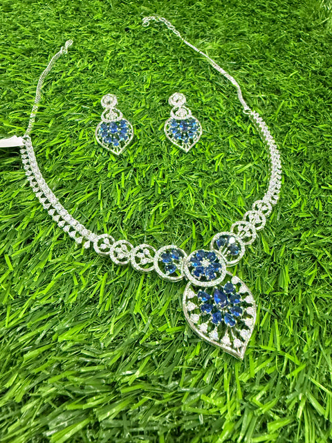 CZ Necklace Set