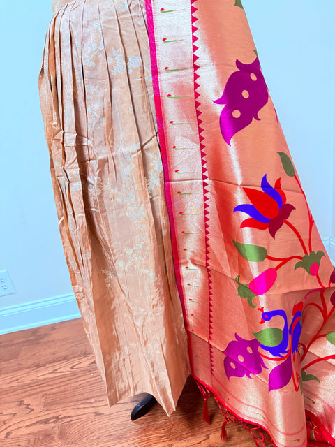 Women XL- Banaras Brocade Lehanga Set