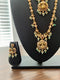 One Gram Gold Nakshi Lakshmi Combo Necklace Set