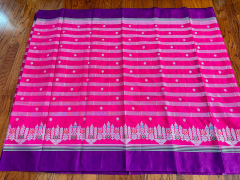 Semi Katan silk saree