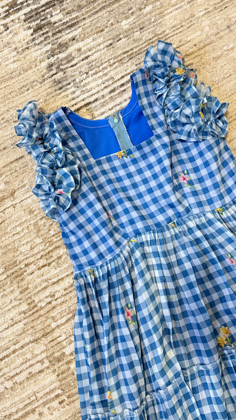 Mul Chanderi Frock / Dress