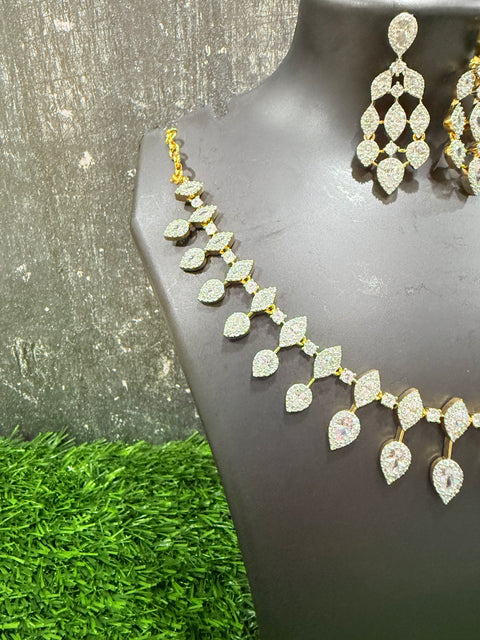 CZ Necklace Set