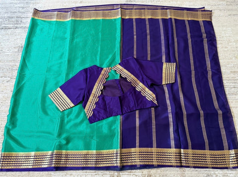 Pure Mysore Crepe Silk Saree