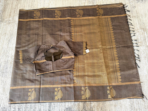 Pure Jute Pattu Saree