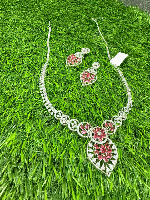 CZ Necklace Set