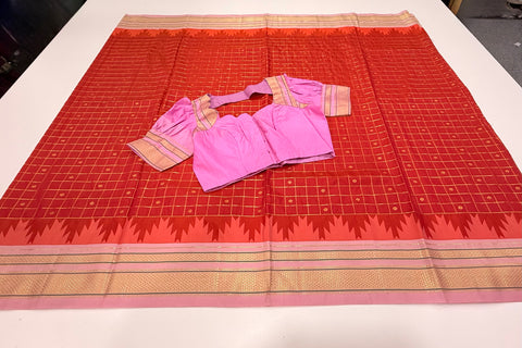 Premium Semi Gadwal silk saree