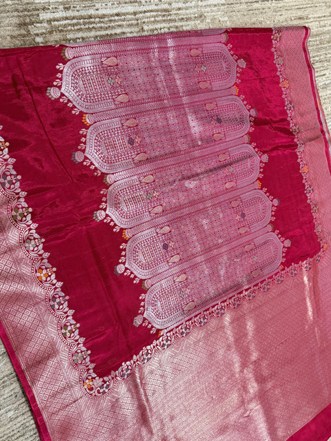 Premium Banaras Mushru Silk Saree
